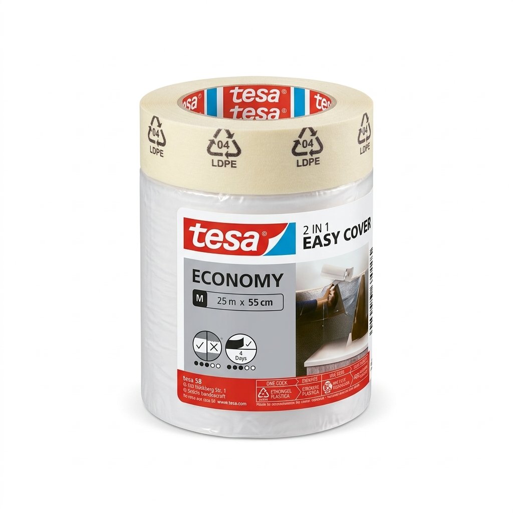 CARTA GOMMATA C/TELO CM.55 MT.25 TESA