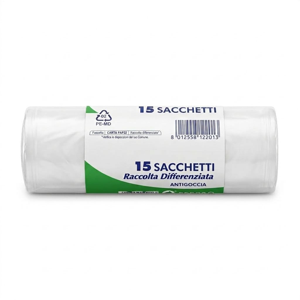 SACCHI PATTUMIERA CM.55X65 PZ.15