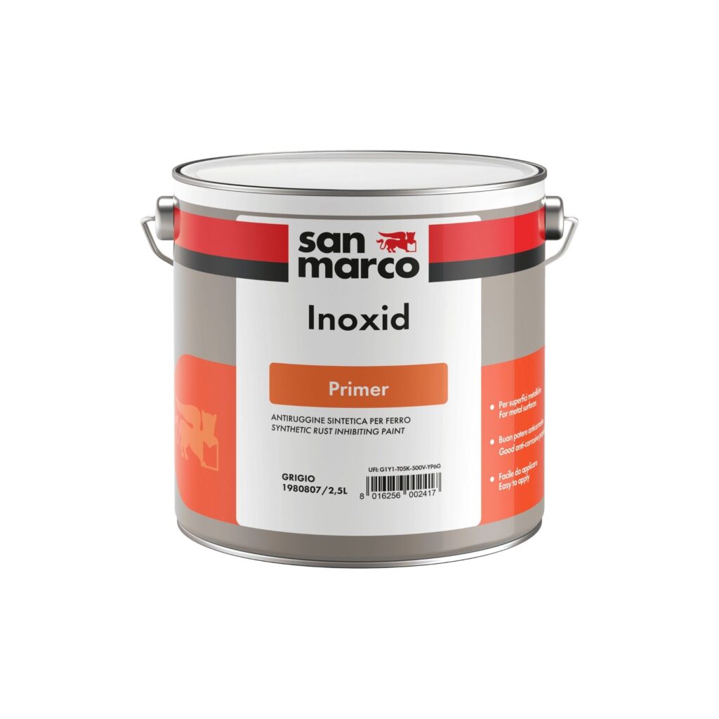 ANTIRUGGINE INOXID GRIGIO LT2,5 SAN MARCO
