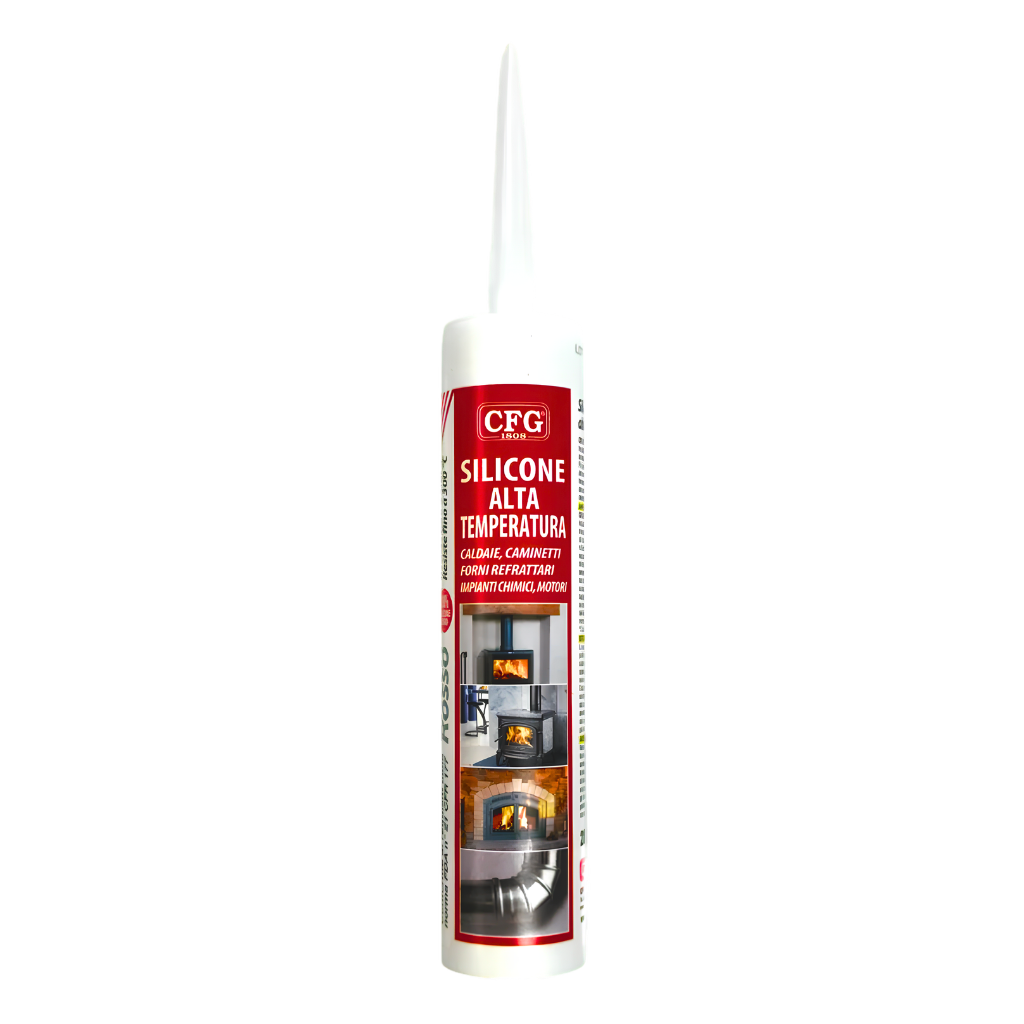 SILICONE ALTA TEMPER. ROSSO ML.280 CFG