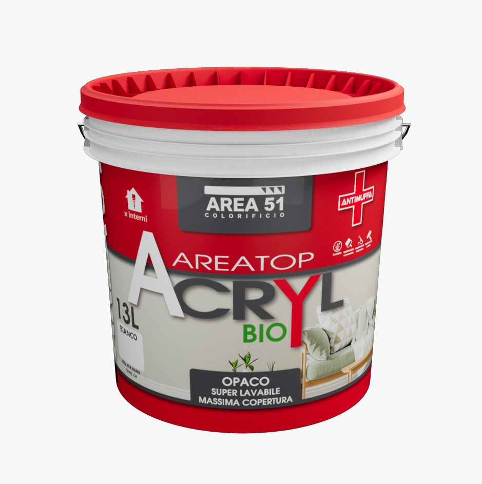 IDROPITTURA ANTIMUFFA AREATOP ACRYLBIO AREA 51