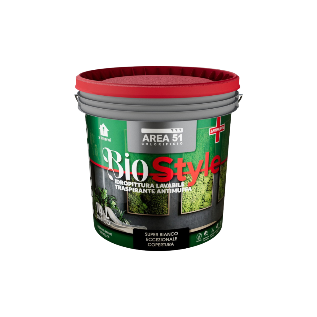 IDROPITTURA ANTIMUFFA BIOSTYLE BIANCA