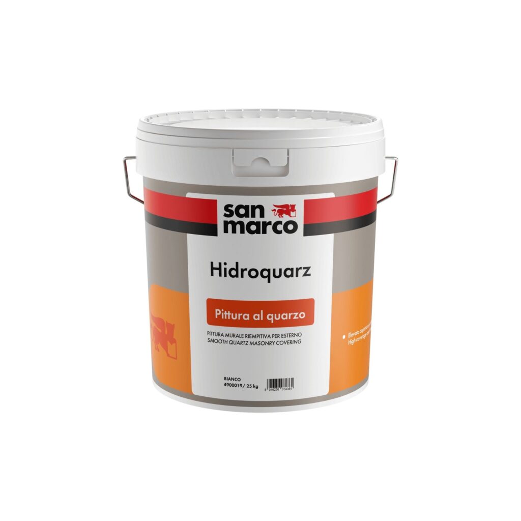PITTURA MURALE AL QUARZO HIDROQUARZ
