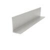 PROFILO ALLUMINIO A L 20X10 MM SATINATO 2 MT