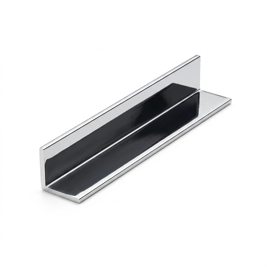 PROFILO ALLUMINIO A L CROMATO 2 MT