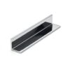 PROFILO ALLUMINIO A L 20X20 MM CROMATO 2 MT