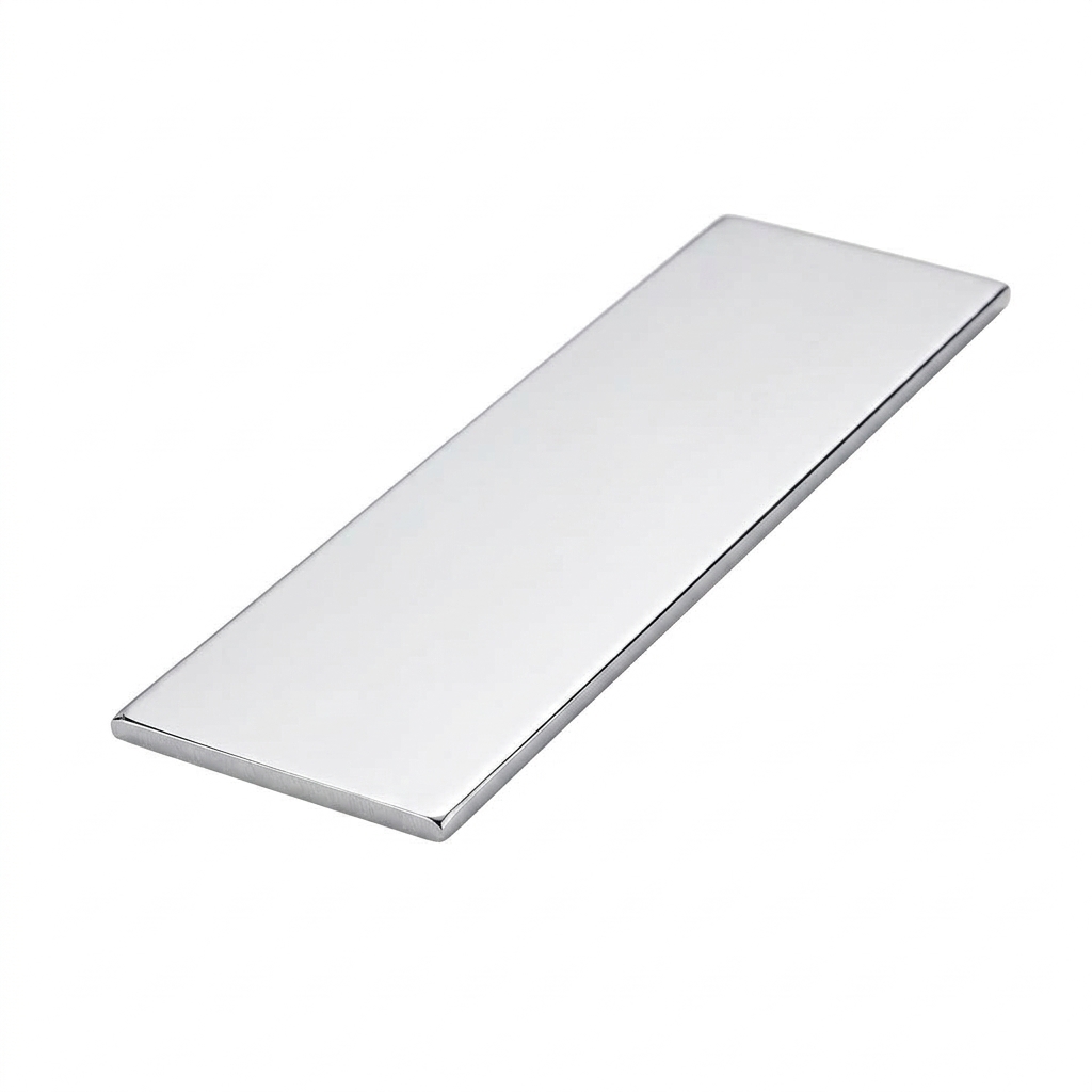 PROFILO ALLUMINIO PIATTO 20 MM CROMATO 2 MT