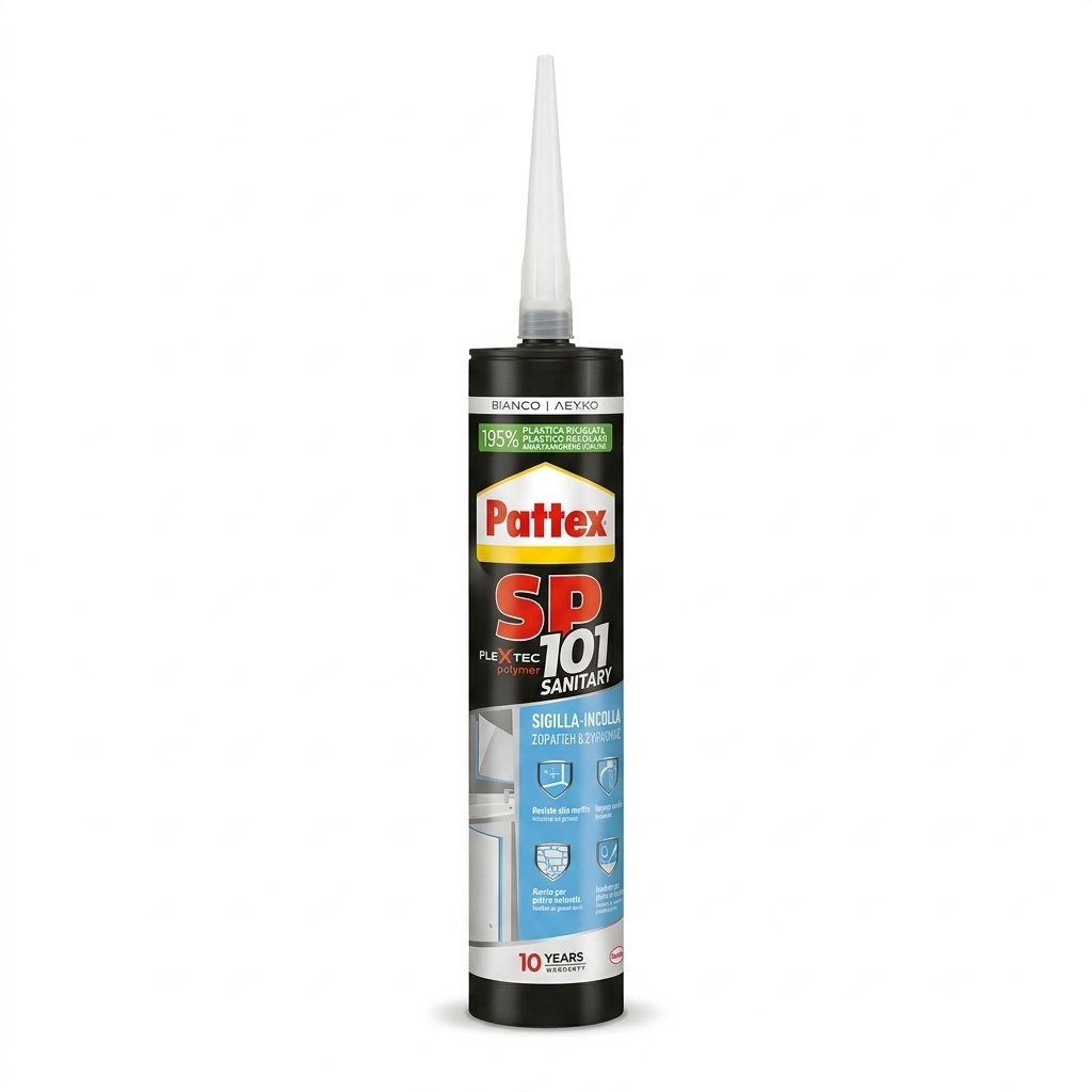 SP101 SIGILLANTE FLEXTEC SANITARY BIANCO ML.280 PATTEX