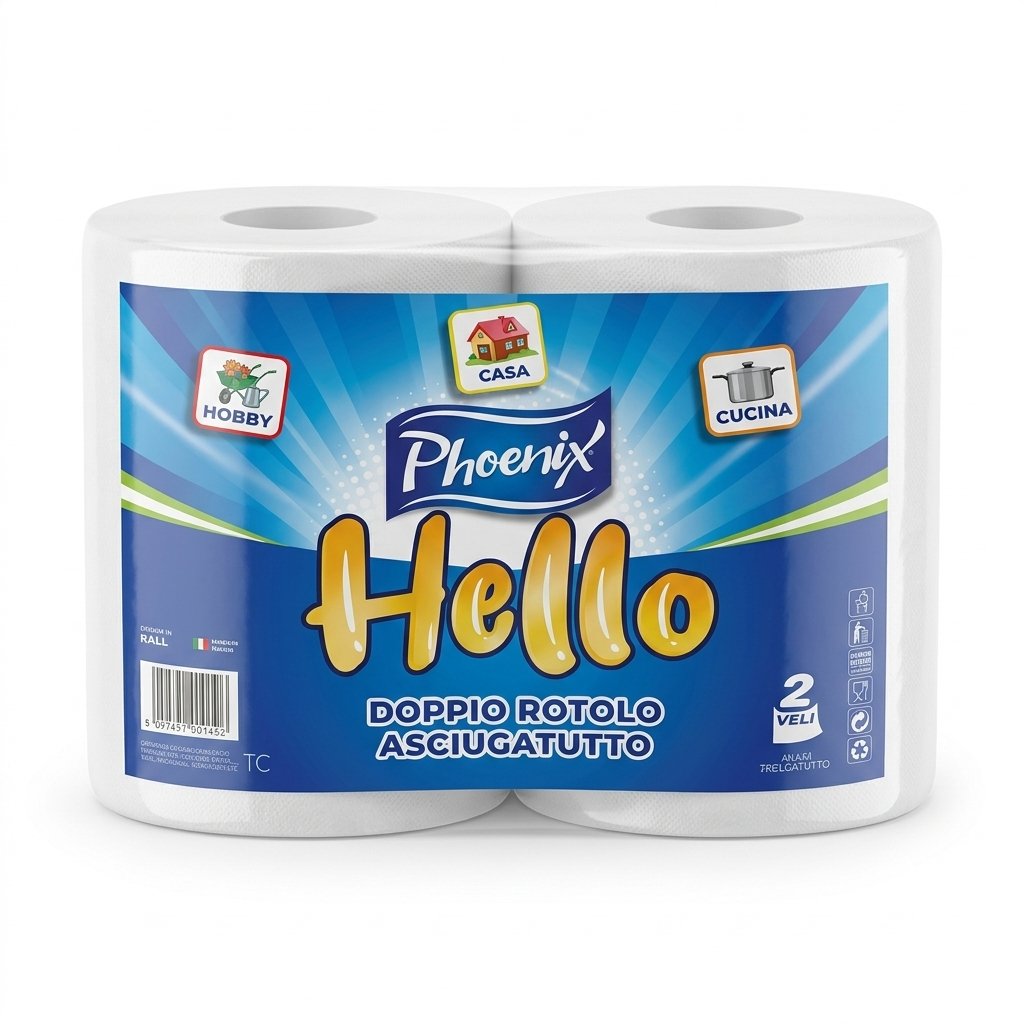CARTA ASCIUGATUTTO HELLO PHOENIX RT.2